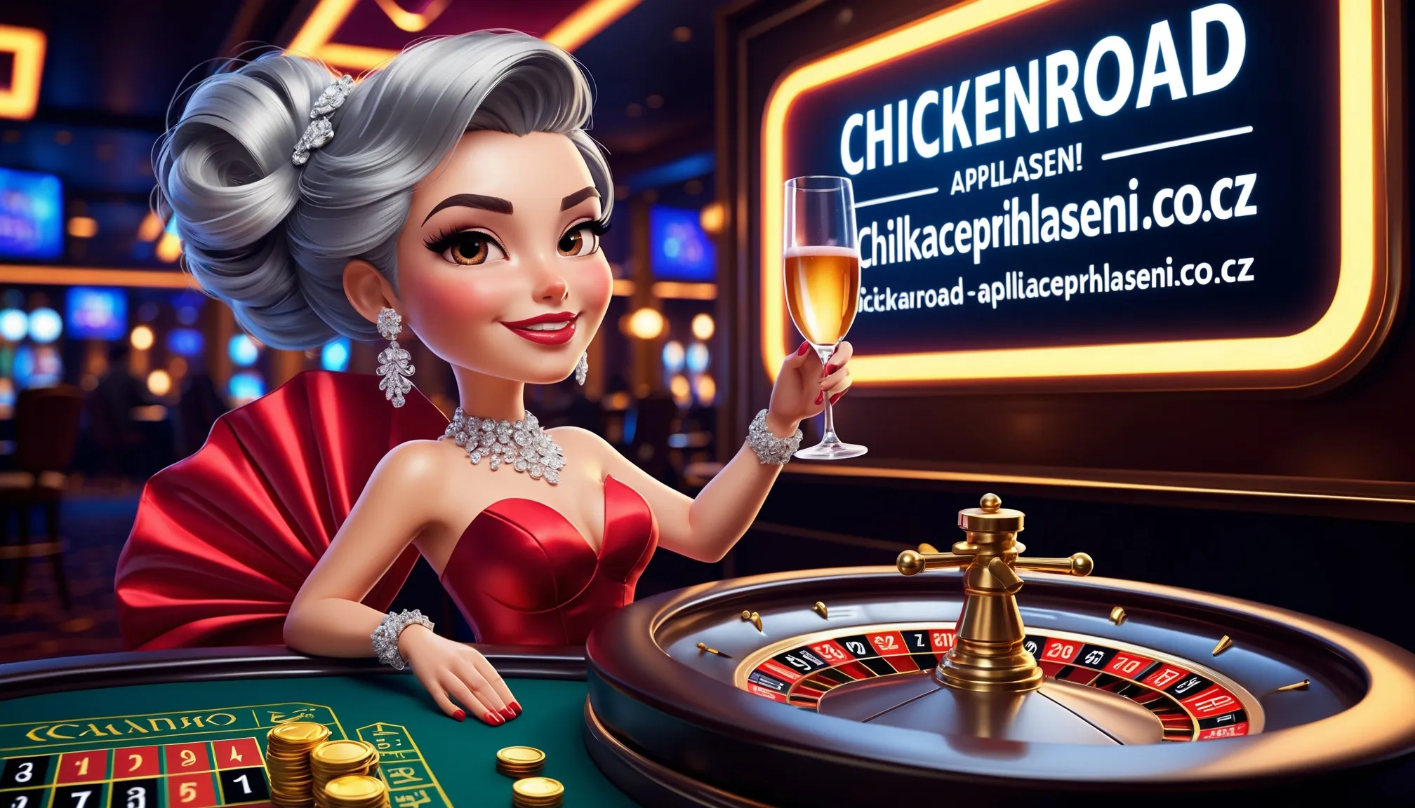 Chickenroad-aplikaceprihlaseni
