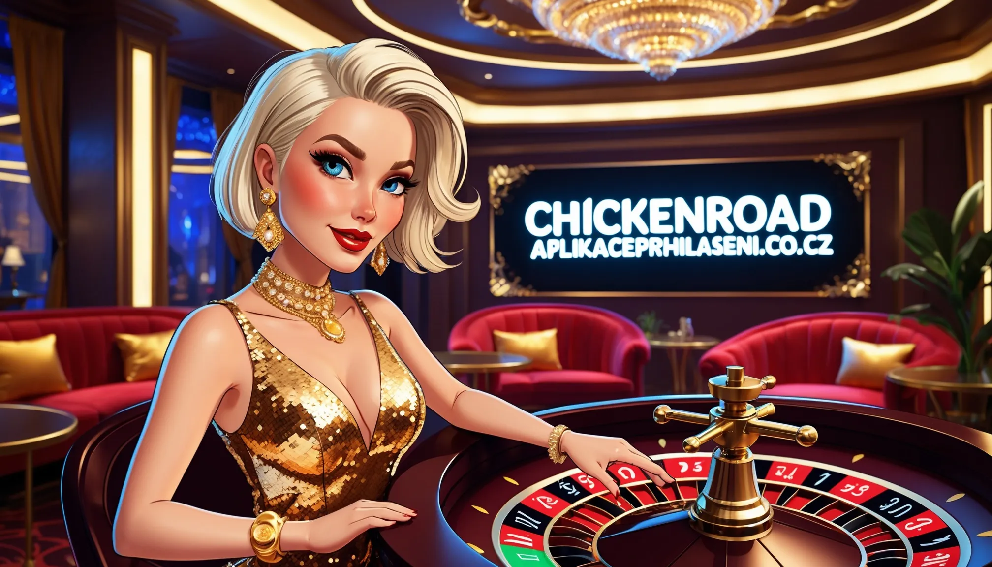 Chickenroad-aplikaceprihlaseni